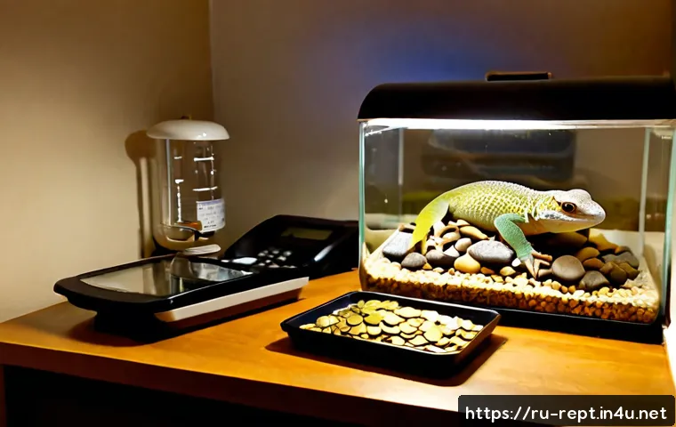 Home 30 파충류와 양서류를 키울 때의 비용 - Photorealistic home budgeting scene for reptile care costs, a Russian apartment living room with a t...